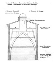 Palazzo Ducale. Sezione del Torrione di Levante